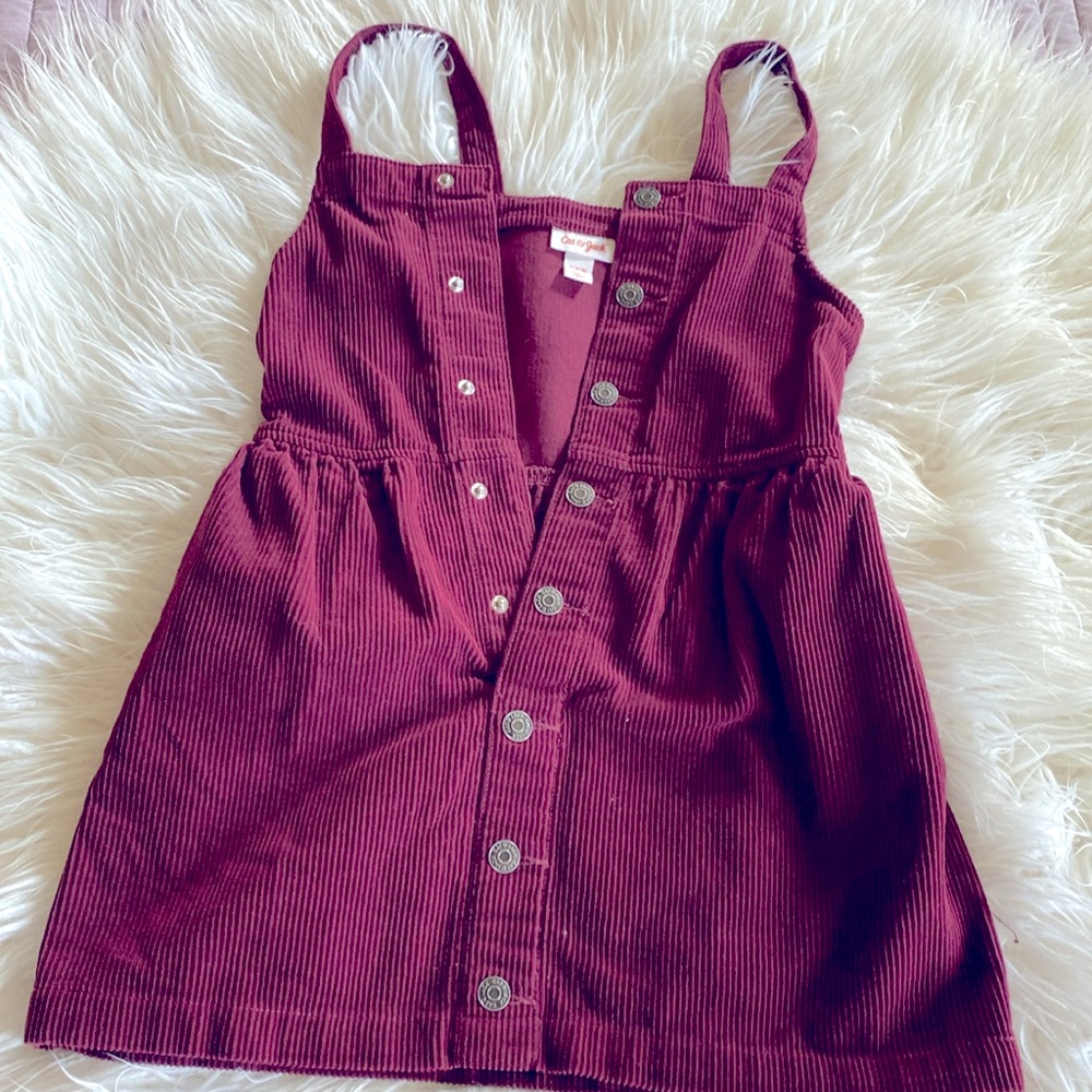 Girls Cat and Jack corduroy jumper